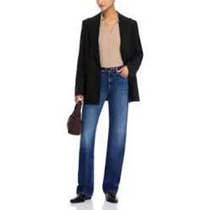 Mother Superior Jeans The Rambler Zip Sneak in Unplugged NWT Size 34